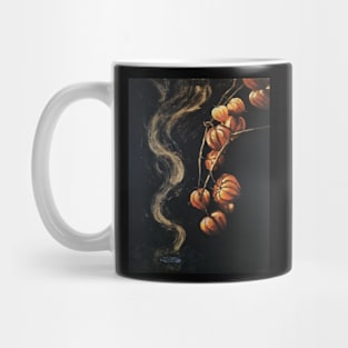 Runes Fehu Darkness Golden Aura Magical Mystery Welth Mug